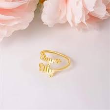 Customize Name Ring